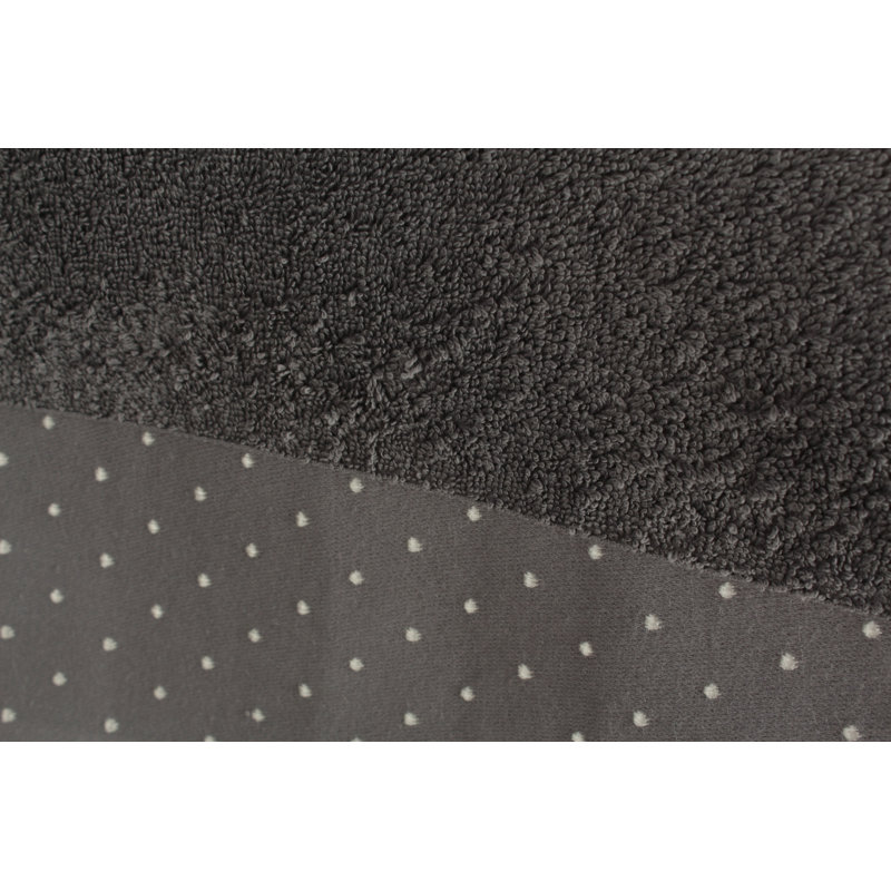 Luxurious Bath Towel Set (2 Pieces), Grey & White, 27.6 x 55.1 inches | 100% Cotton, 15.0 oz/sq yd for Ultimate Absorbency | Soft, Plush, and Durable Towels, Perfect for Spa-like Comfort at Home