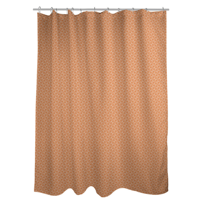 Rideau simple en treillis hexagonal classique, Orange