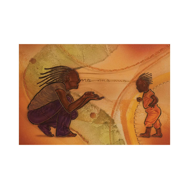 Playtime 1 Piece Wrapped Canvas Painting, 20.32 cm H x 30.48 cm W