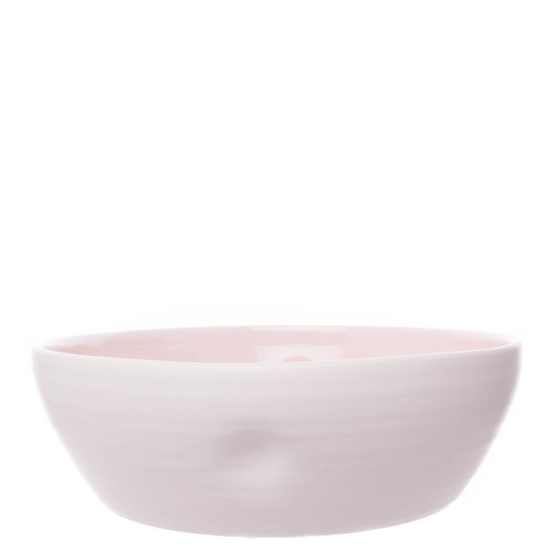 Canvas Home Pinch Salad Bowl, Pink
