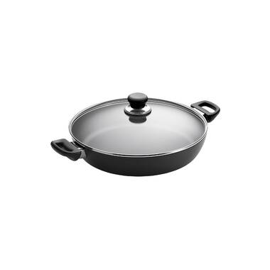 Scanpan Classic Nonstick Fry Pan Skillet Set with Lids (8 & 1025-inch)