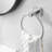 3-Piece Bath Hardware Set Bathroom Accessories Set With Towel Bar, Towel Ring, Toilet Paper Holder In Brushed Nickel-121793999