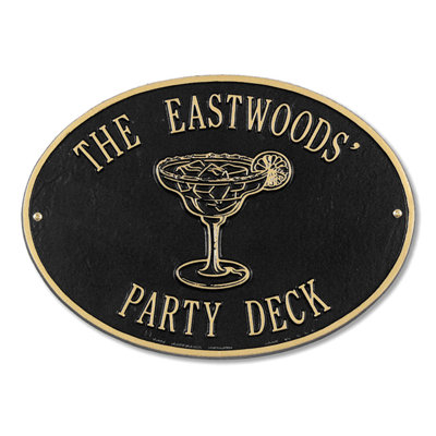 Hawthorne Margarita Garden Plaque
