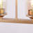 7- Light Dimmable Linear Gold Kitchen Island Pendant Light