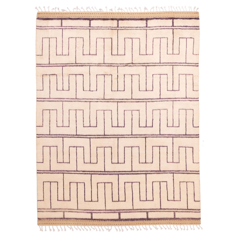 Tapis crème Pak Finest Marrakesh 6 pi 1 po x 7 pi 9 po