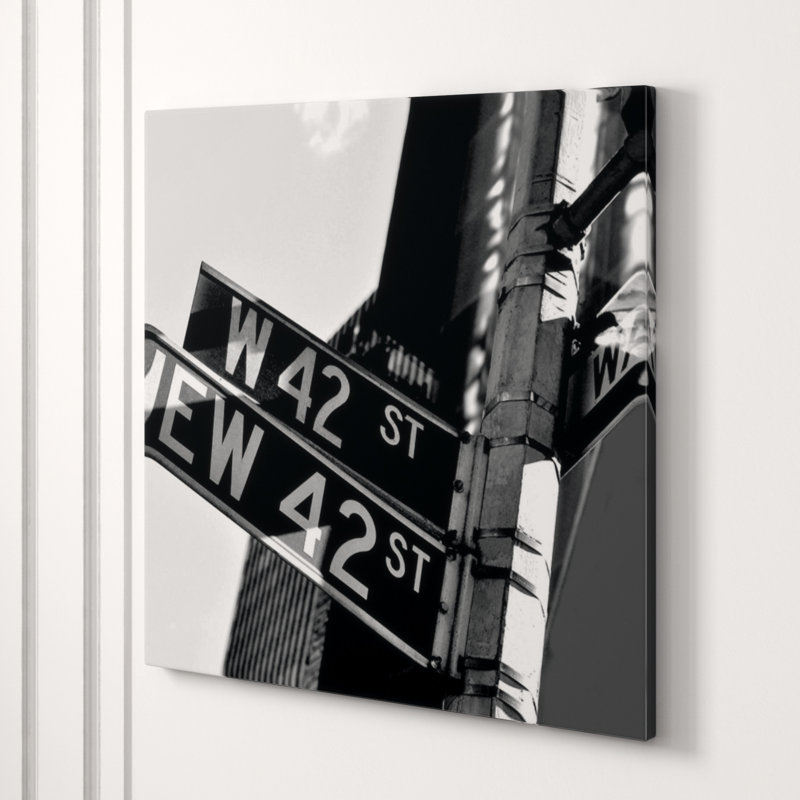Streets Of New York I Print by Sofia Fox, Matte, 47" H x 47" W x 1.5" D