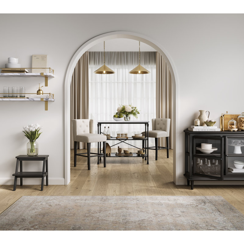 ADDIE ACCENT STOOL, Black