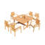 Outdoor 11 - Piece Teak Dining Set