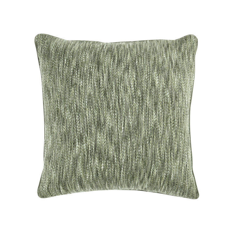 Coussin Sharma, Vert cèdre, Carré