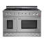 Cuisinière au gaz autoportante à convection autoportante 48 po NXR Professional