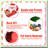 4 Pcs Red Metallic Graduation Cap Centerpieces