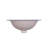 DAX 17.68'' White Oval Bathroom Sink