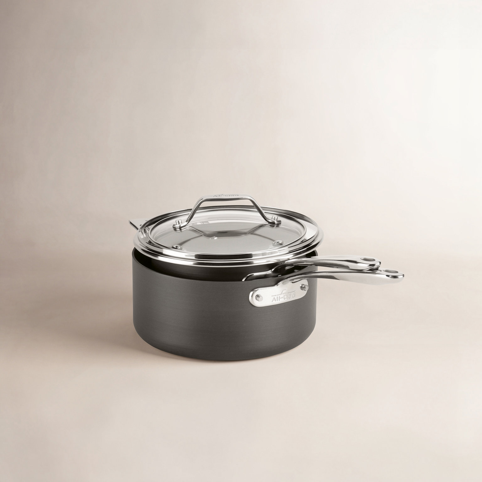 All-Clad Essentials Saucepan Set with Lid
