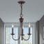Lustre 3 lumières de style bougie Arunvir-251971429