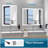 Sleek and Functional LED Bathroom Mirror with Advanced Features for a Luxurious and Convenient Experience.-1689909288