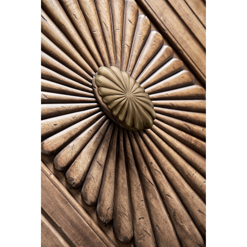 Palm Court 76'' W Solid Wood Sideboard