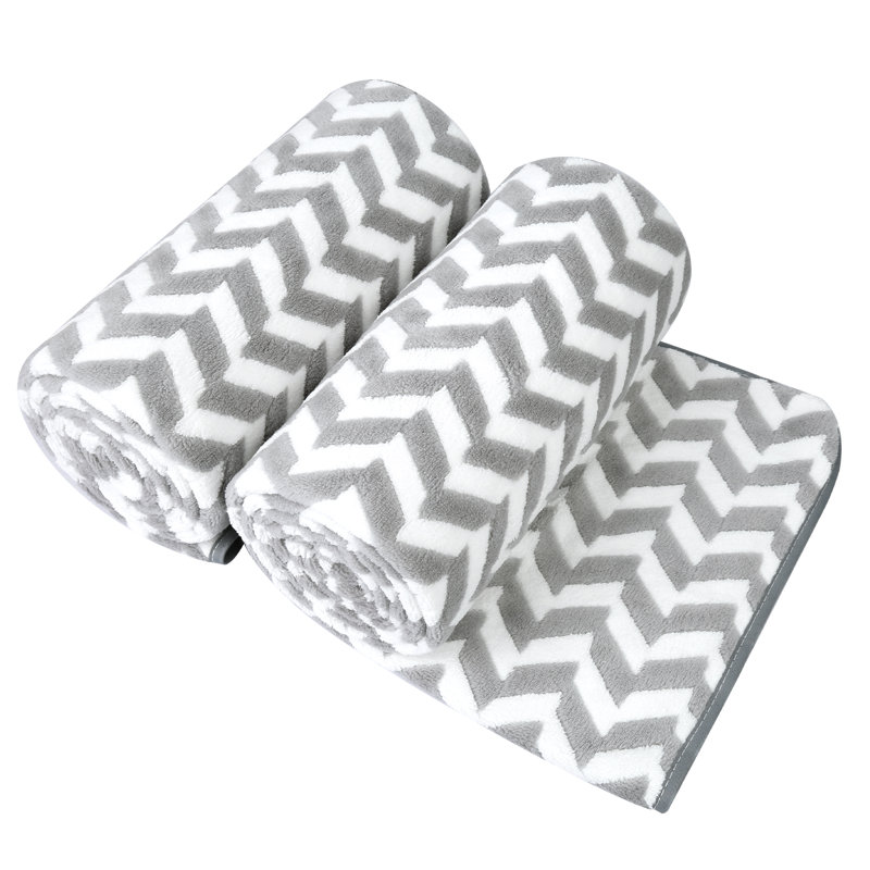 Ensemble de serviettes de bain 2 pièces Cheribin, gris