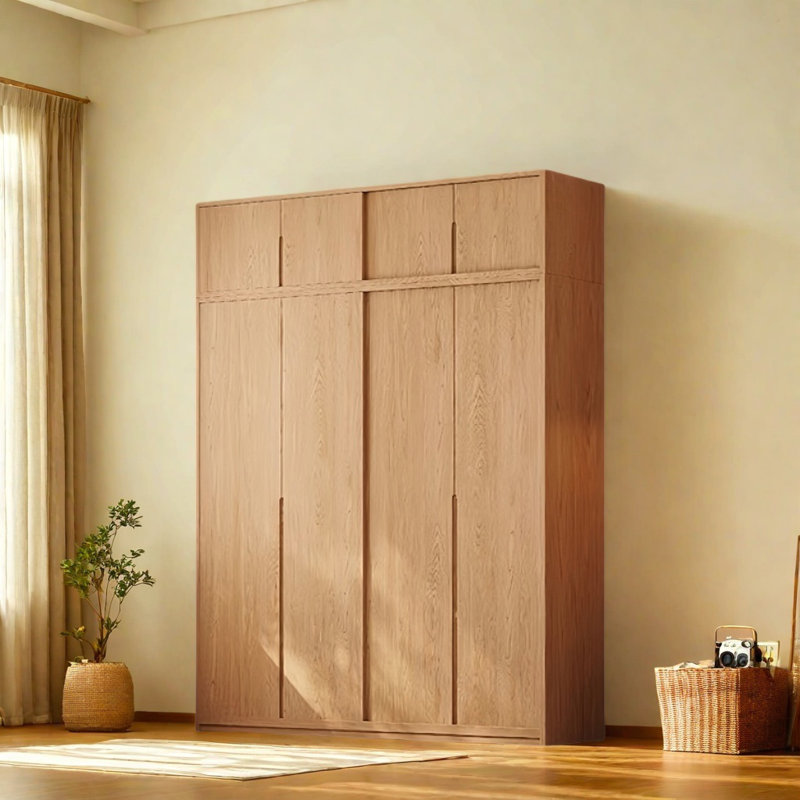 Garde-robe simple en forme de bûche, H 98 po x l 55 po x P 24 po