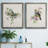 " Spring Song Blue Bird " 2 - Pieces Painting Print