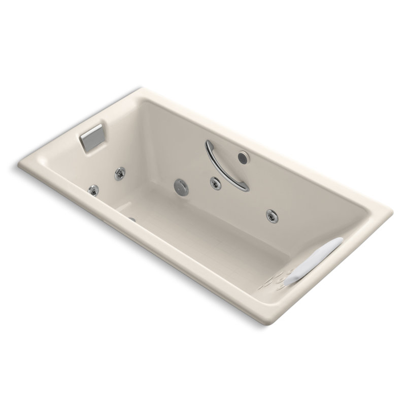 Tea-for-Two Massage Whirlpool Bath, Innocent Blush