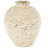 Beniamino Seagrass Handmade Wrapped Pot Cream Decorative Vase