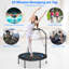 Tanisha Freeport Park ft Round Fitness Trampoline with Handlebar