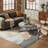 Holt Organic Abstract Modern Plush Washable Area Rug – Coda Collection-1127218227