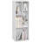 4-Layer Irregular Open Shelf Bookcase-239407013