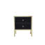 Cindy 2 Drawer Bedside Table