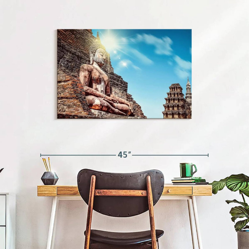 Adella Magnificent Buddha, 24" H x 36" W