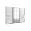 Wyler 3 Door Manufactured Wood Wardrobe-1080332926