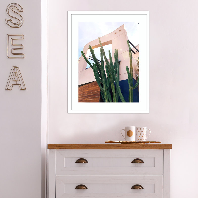 Abbot Kinney Blvd par Rachel Dowd - Photographie de cadre, Cadre blanc, H 35 po x l 28 po