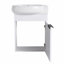Meuble-lavabo à fermeture en douceur avec lavabo-518753468
