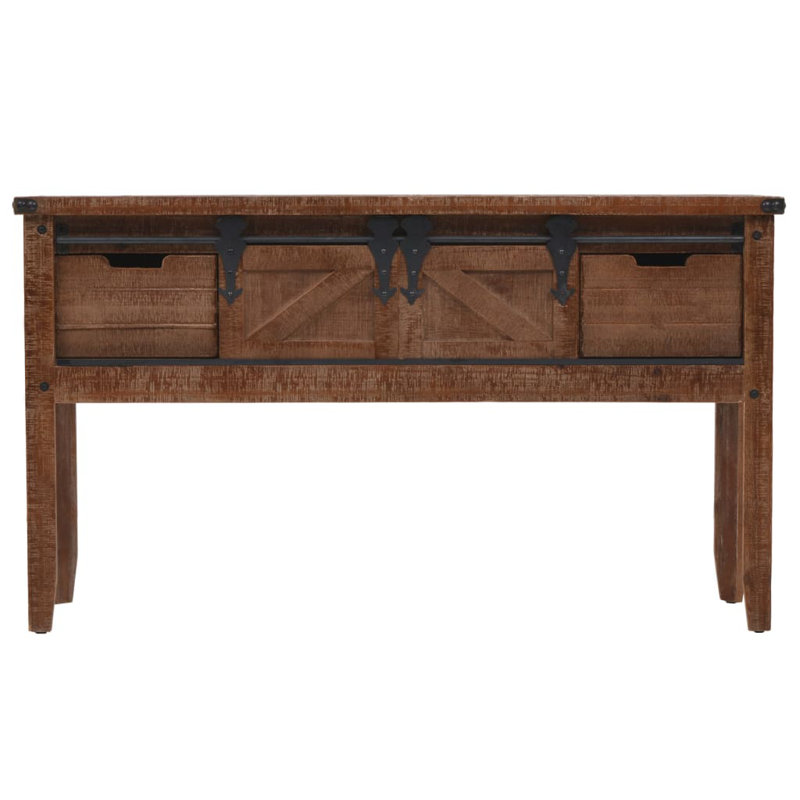 Perla 131cm Solid Wood Top Console Table