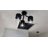 Kailyn 15.75 "- 3 Lights Modern Cluster Brushed Nickel ETL Semi Flush Mount Lighting Fixture For  Hallway/Laundry Room-29454445