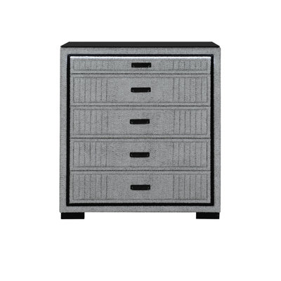 Commode gris Isaïe