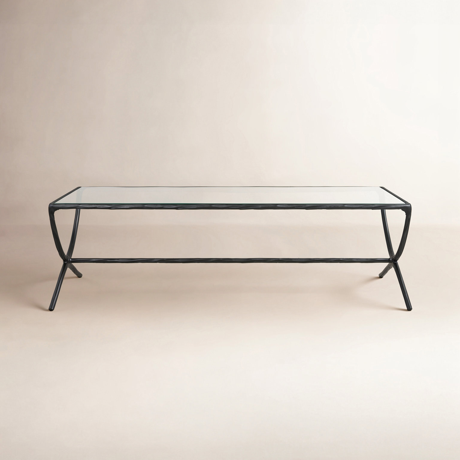Evelynn 48" Coffee Table, Black