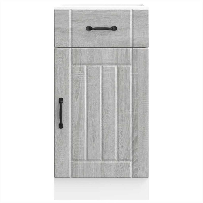 Oronogo Standard Base Cabinet, Grey Sonoma