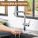 Willow Single Handle Pull Out Kitchen Faucet with Touchless Sensor, Three-function Mode Sprayer