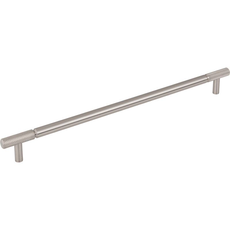 Prestwick Bar Pull, Brushed Satin Nickel, 12" Center To Center