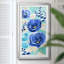 Blue Modern Garden II - Imprimé-61457611-61457613