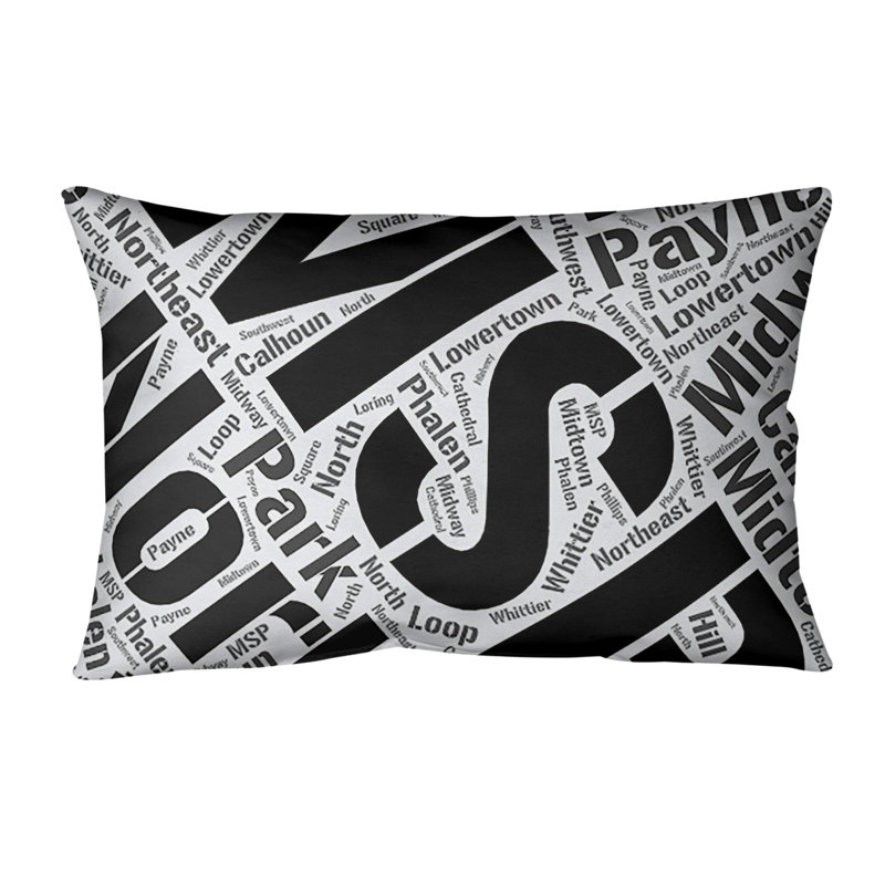 Coussin lombaire intérieur/extérieur minneapolis saint paul, Non, Noir