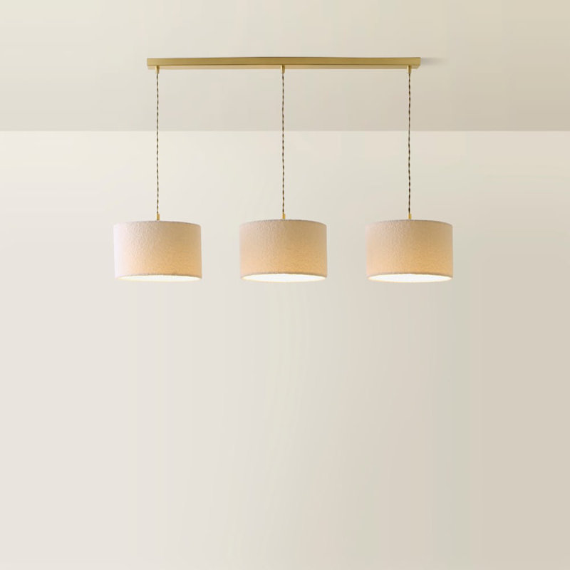 Albeiro 3 - Light Pendant, Brushed Gold, No