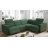 Kating Upholstered Reclining L-Shaped Sectional Symmetrical