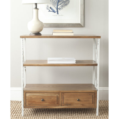 Console en bois massif 33,9 po Evangelyne