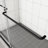 56 - 60"X70" Bypass Shower Door With Sliding Feature. Matted Black Finish, 1/4" Tempered Glass. Top Track, #304 Stainless Steel Handle. Smooth Sliding, Leakage. Nano Easy Clean, Explode Film. 36000
