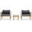 Liutulf 3 Piece Lounge Chair with Cushions-1421863636-1421863637
