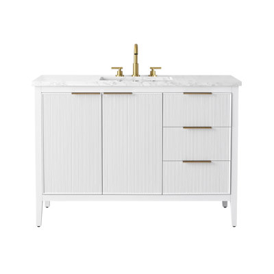 Bilroy 48" Pine Single Bathroom Vanity
