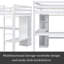 Lit mezzanine double avec bureau en L, garde-robe et tablettes de rangement-1011326052-1011326054