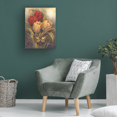 Wrapped Canvas Wall Art - Jody Bergsma 'The Promise Of Spring' Wall Art for Living Room, Bedroom, or Office Décor  - 24x32
